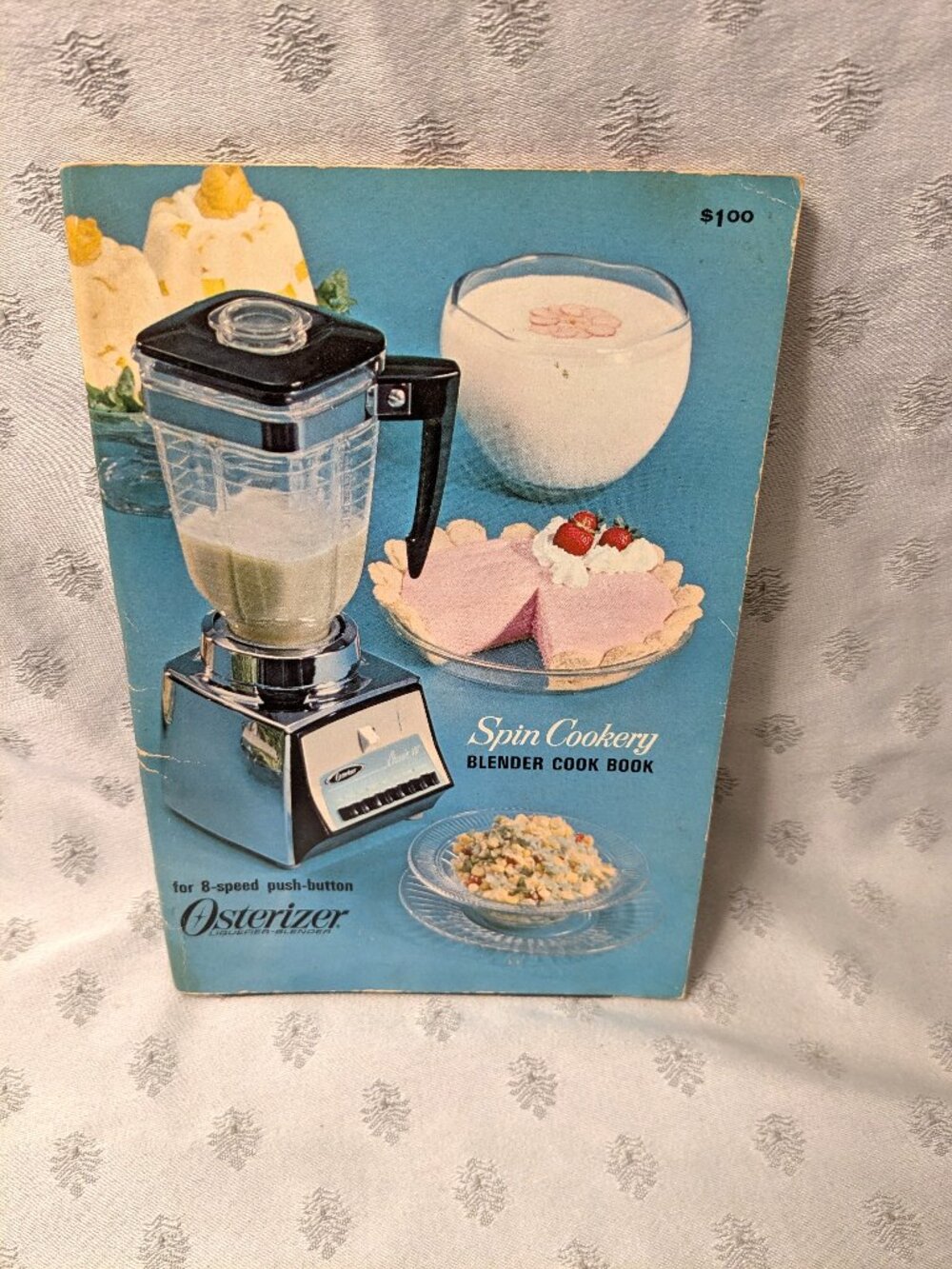 Vintage 1966 Osterizer Spin Cookery Blender Cook Book